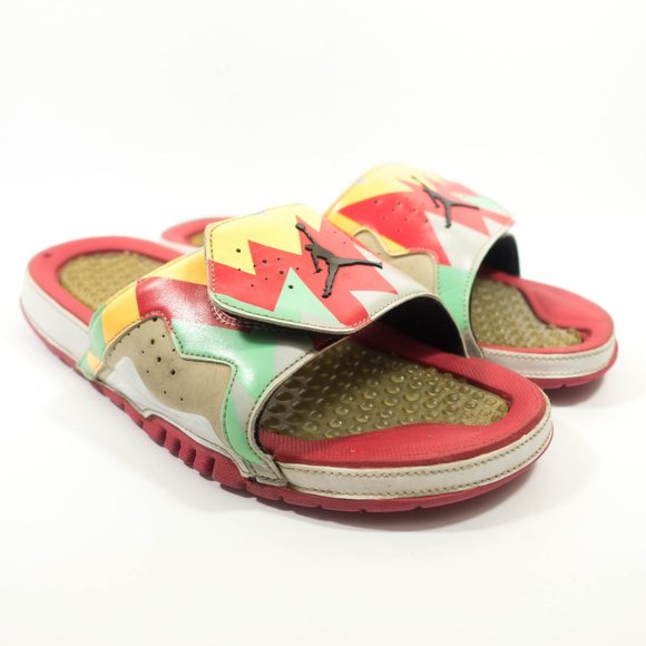 Nike Air Jordan Hydro VII 7 Retro Hare Space Jam Slide Sandals - Men's Size 9 - Picture 3 of 9